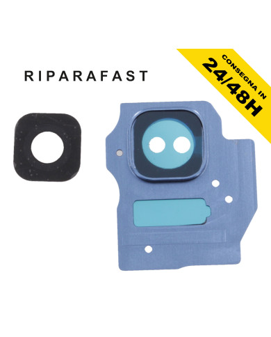 Vetro Posteriore Samsung S8 G950F Blu Vetrino Fotocamera Back Cover | Riparafast SRLS