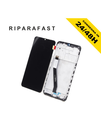 DISPLAY LCD + FRAME PER XIAOMI REDMI 9 M2004J19AG M2004J19G TOUCH SCREEN VETRO