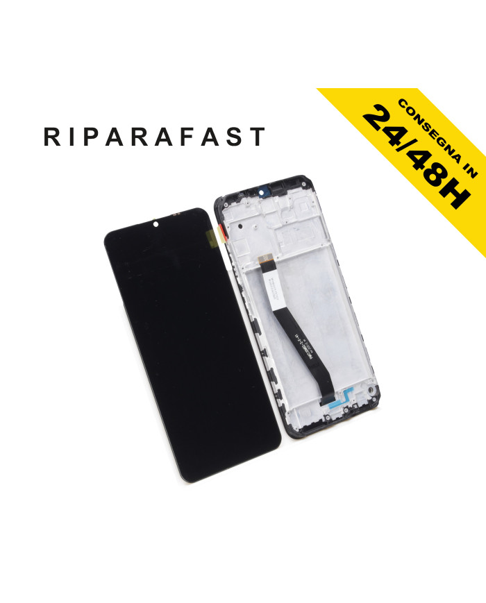 DISPLAY LCD + FRAME PER XIAOMI REDMI 9 M2004J19AG M2004J19G TOUCH SCREEN VETRO