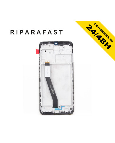 DISPLAY LCD + FRAME PER XIAOMI REDMI 9 M2004J19AG M2004J19G TOUCH SCREEN VETRO