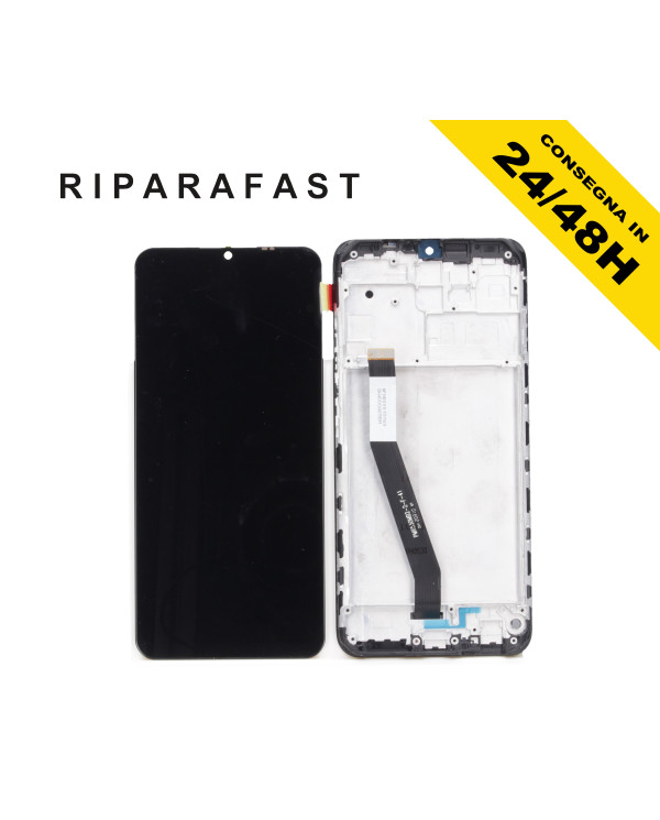 DISPLAY LCD + FRAME PER XIAOMI REDMI 9 M2004J19AG M2004J19G TOUCH SCREEN VETRO