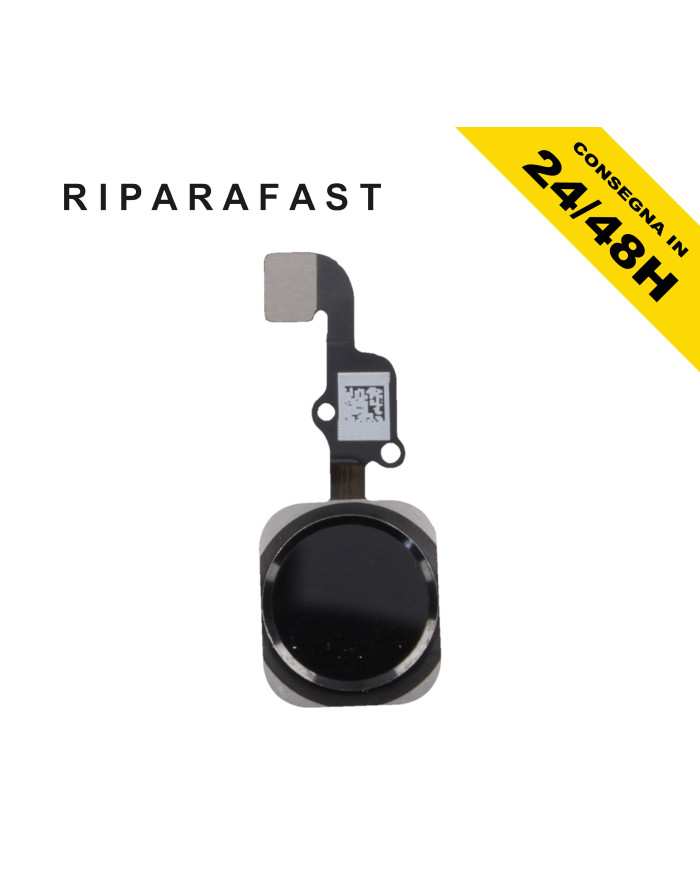 Tasto Centrale iPhone 6S Nero | Riparafast SRLS