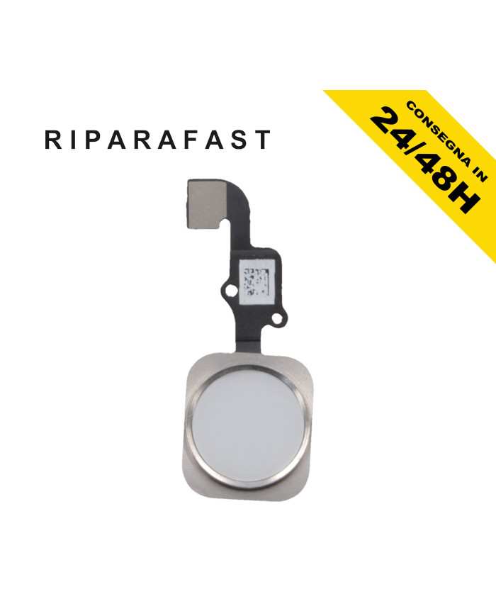 Tasto Home iPhone 6 Silver Bianco | Riparafast SRLS