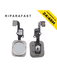 Tasto Home iPhone 6 Silver Bianco | Riparafast SRLS