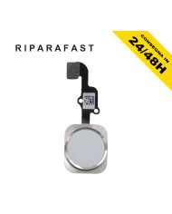 Tasto Home iPhone 6S Silver Bianco | Riparafast SRLS