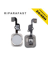 Tasto Home iPhone 6S Silver Bianco | Riparafast SRLS