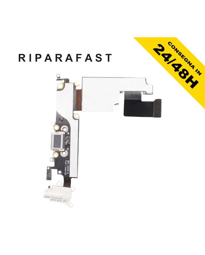 CONNETTORE DI RICARICA PER APPLE IPHONE 6 PLUS DOCK DI CARICA FLAT FLEX