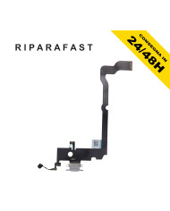 CONNETTORE DI RICARICA PER APPLE IPHONE XS MAX MICROFONO ANTENNA DOCK NERO FLEX
