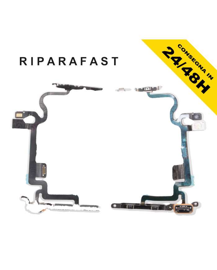 Power Flex iPhone 7: Tasto Accensione, Volume | Riparafast SRLS