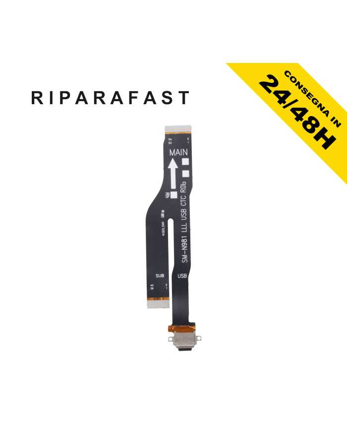 DOCK PER SAMSUNG GALAXY NOTE 20 5G SM-N981 CONNETTOTORE RICARICA MICROFONO