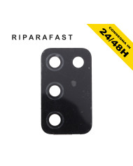 Vetrino Fotocamera Samsung A02S Nero Biadesivo | Riparafast SRLS