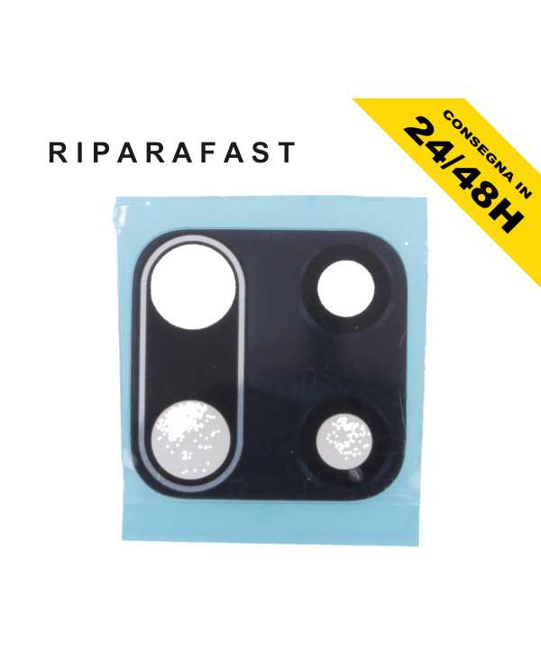 Vetrino Fotocamera Xiaomi Redmi Note 9S Nero | Riparafast SRLS