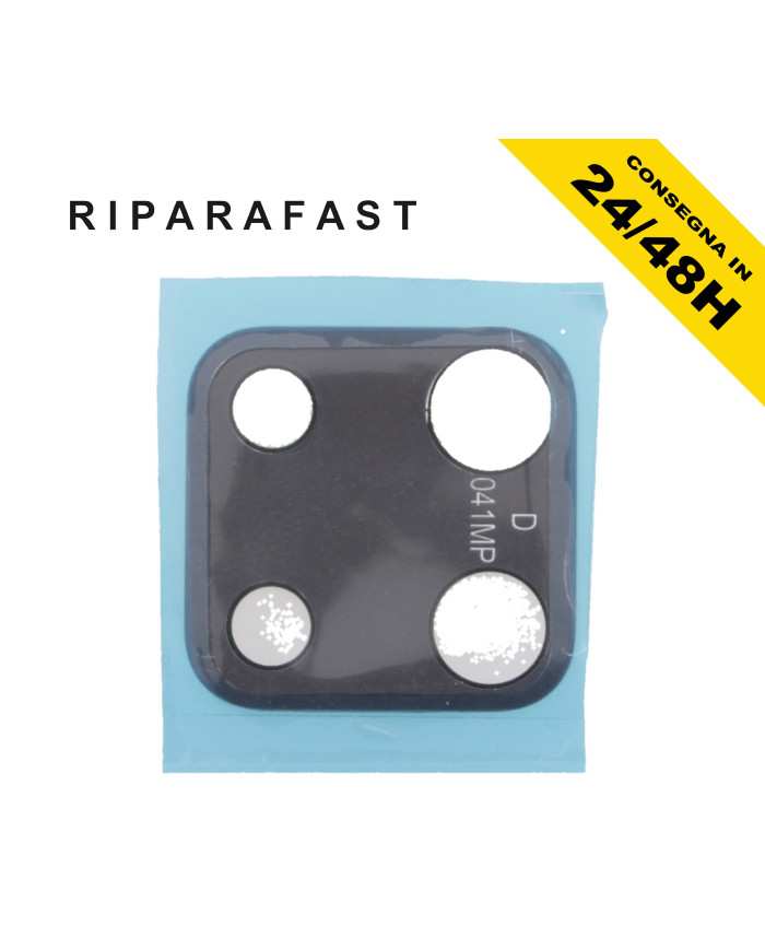 Vetrino Fotocamera Xiaomi Redmi Note 9S Nero | Riparafast SRLS