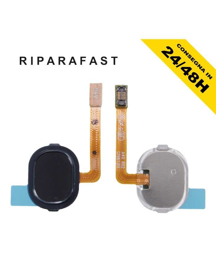 Sensore impronta Samsung A40 nero | Riparafast SRLS
