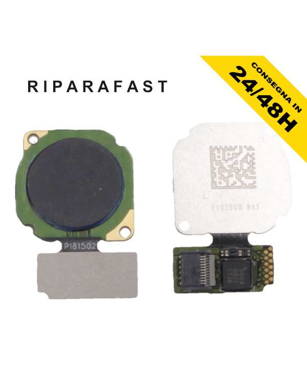 Sensore Impronta Digitale Huawei Y6 2019 Nero | Riparafast SRLS