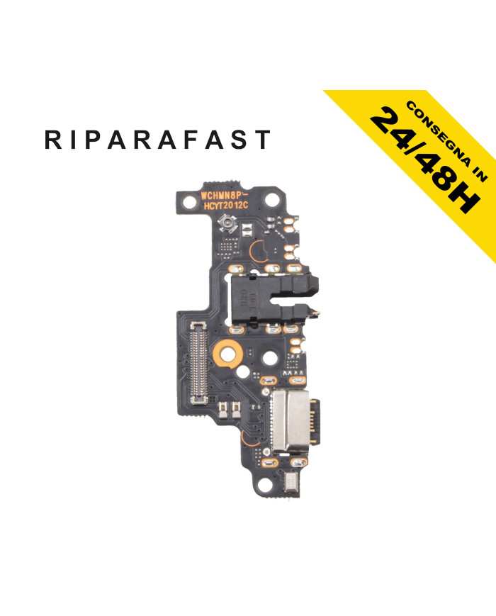CONNETTORE DI RICARICA PER XIAOMI REDMI NOTE 8 PRO MICROFONO DOCK JACK TYPE C