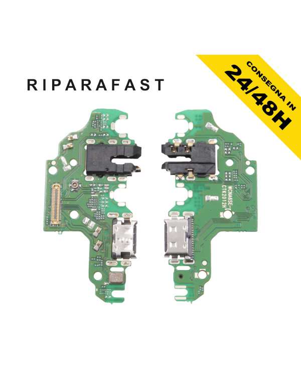 CONNETTORE DI RICARICA PER HUAWEI P40 LITE MAR-LX1M LX2 DOCK MICROFONO FLAT FLEX