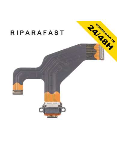 CONNETTOTORE DI RICARICA PER HUAWEI MATE 30 PRO MICROFONO ANTENNA FLAT FLEX DOCK