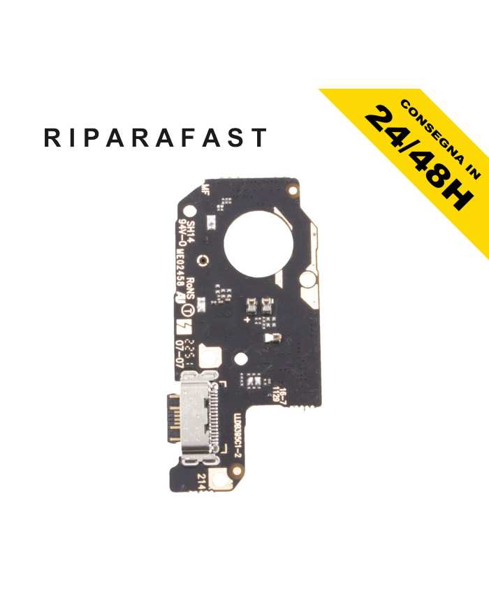 CONNETTORE DI RICARICA PER XIAOMI REDMI NOTE 12 DOCK MICROFONO CHARGHER FLEX FLAT