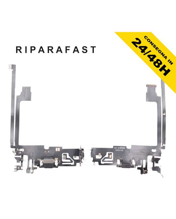 Connettore Ricarica iPhone 12 Pro Max Nero | Riparafast SRLS