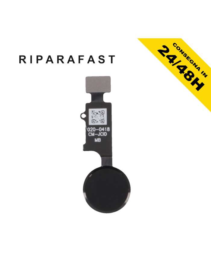 Tasto Home iPhone 7 Plus Nero | Riparafast SRLS