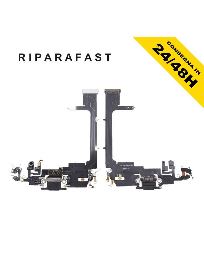 CONNETTORE RICARICA APPLE IPHONE 11 PRO MICROFONO FLAT DOCK CARICA NO CHIP
