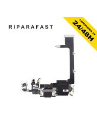 CONNETTORE RICARICA APPLE IPHONE 11 PRO MICROFONO FLAT DOCK CARICA NO CHIP