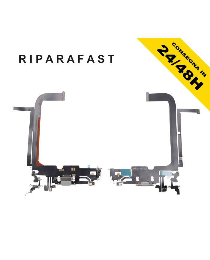 Connettore di Carica iPhone 13 Pro Max Bianco | Riparafast SRLS