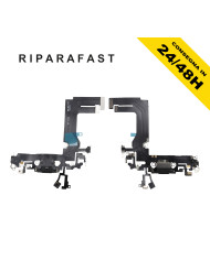 CONNETTORE DI RICARICA PER APPLE IPHONE 13 MINI NERO DOCK FLEX ANTEN PARI ORIGINALE