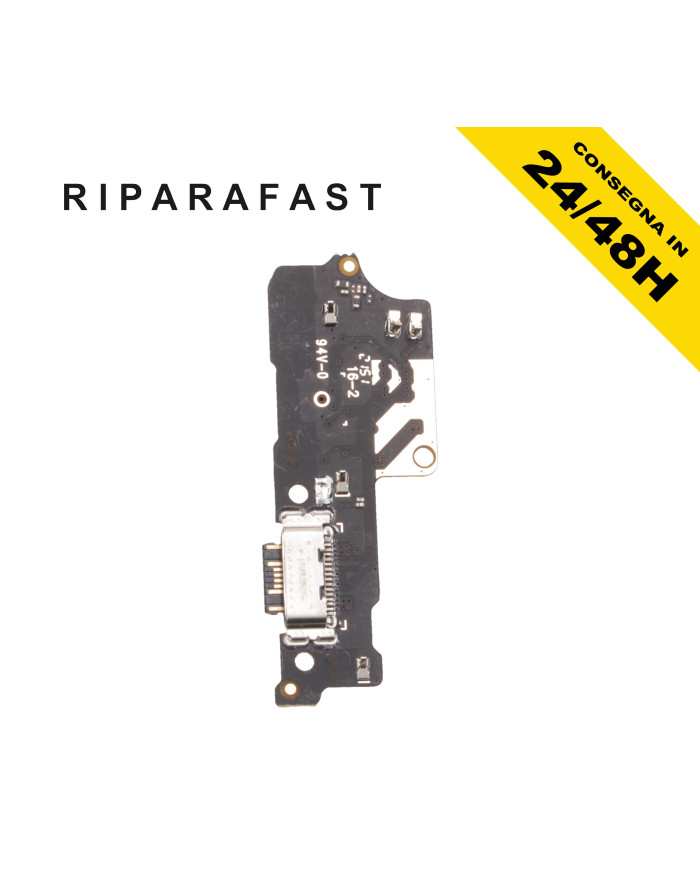 CONNETTORE DI RICARICA PER XIAOMI REDMI 10C 220333Q + MICROFONO DOCK TYPE C