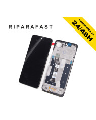 DISPLAY LCD TOUCH SCREEN FRAME PER MOTOROLA MOTO G35 XT2433 SCHERMO VETRO NERO