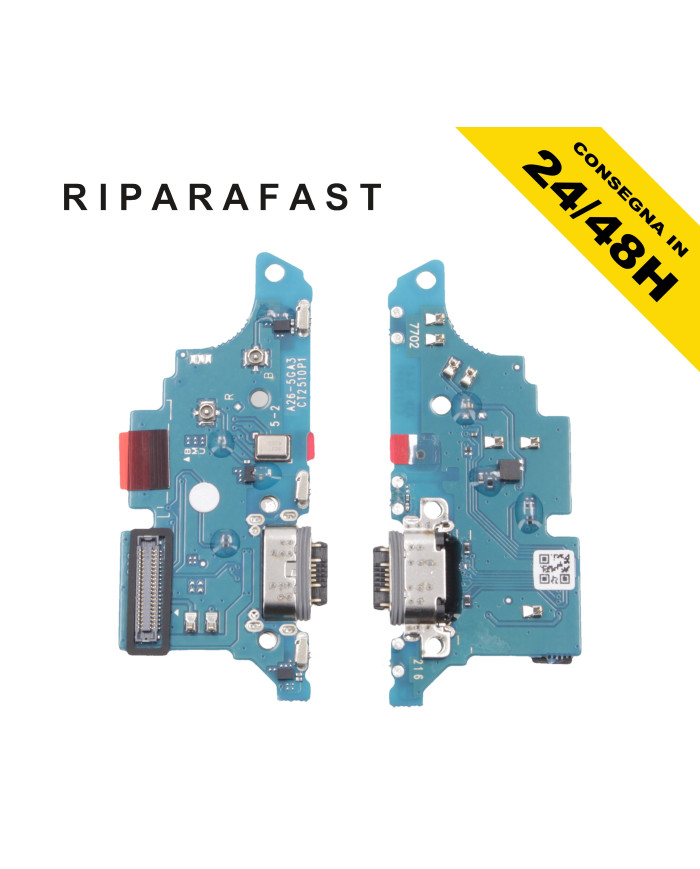 CONNETTORE RICARICA SAMSUNG A26 5G SM A266 FN DOCK MICROFONO RICAMBIO TYPE C