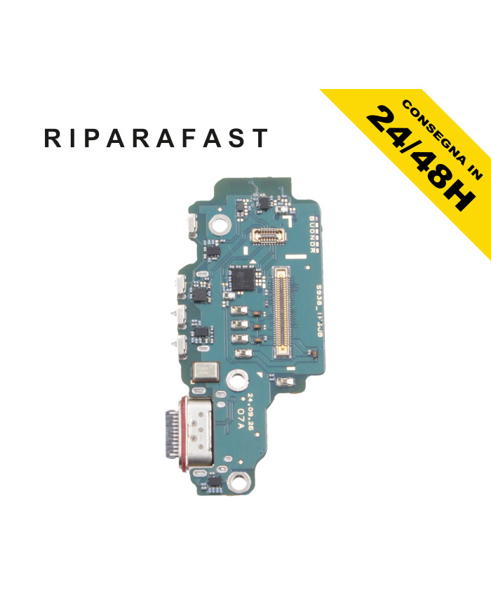 CONNETTORE RICARICA SAMSUNG S25 ULTRA SM S938 FN DOCK MICROFONO RICAMBIO TYPE C