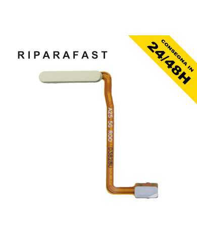 Sensore Impronta Digitale Galaxy A25 Flex Giallo | Riparafast SRLS