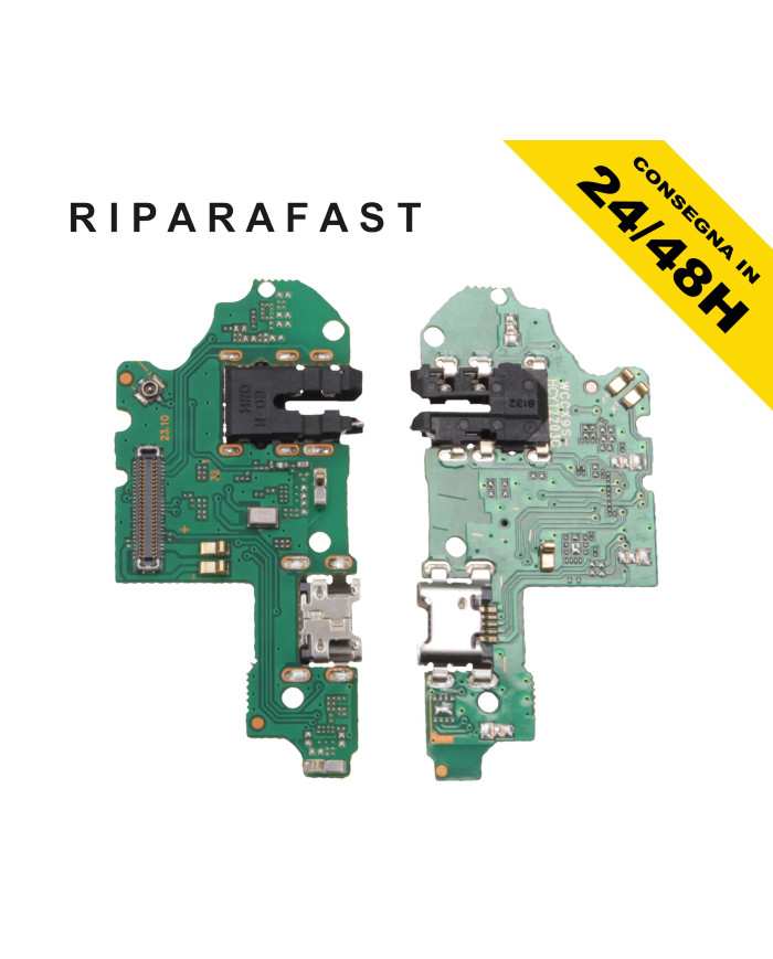CONNETTORE DI RICARICA PER HUAWEI P SMART 2019 POT-LX1 LX2 AL00 MICROFONO DOCK