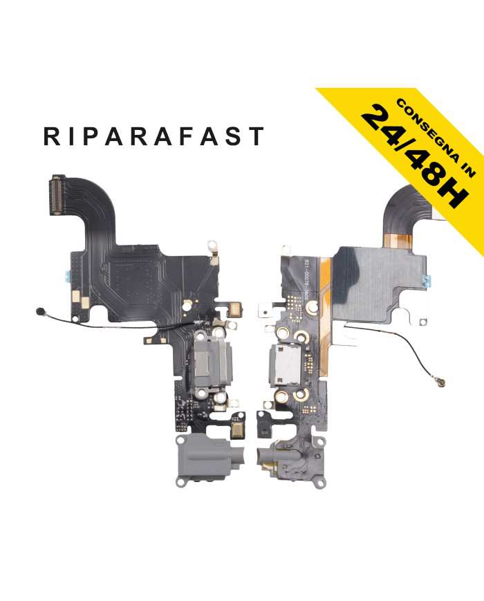 Connettore Ricarica iPhone 6s: Microfono, Antenna | Riparafast SRLS