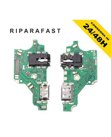 CONNETTORE DI RICARICA PER HUAWEI P20 LITE ANE-LX1 MICROFONO FLAT FLEX DOCK JACK
