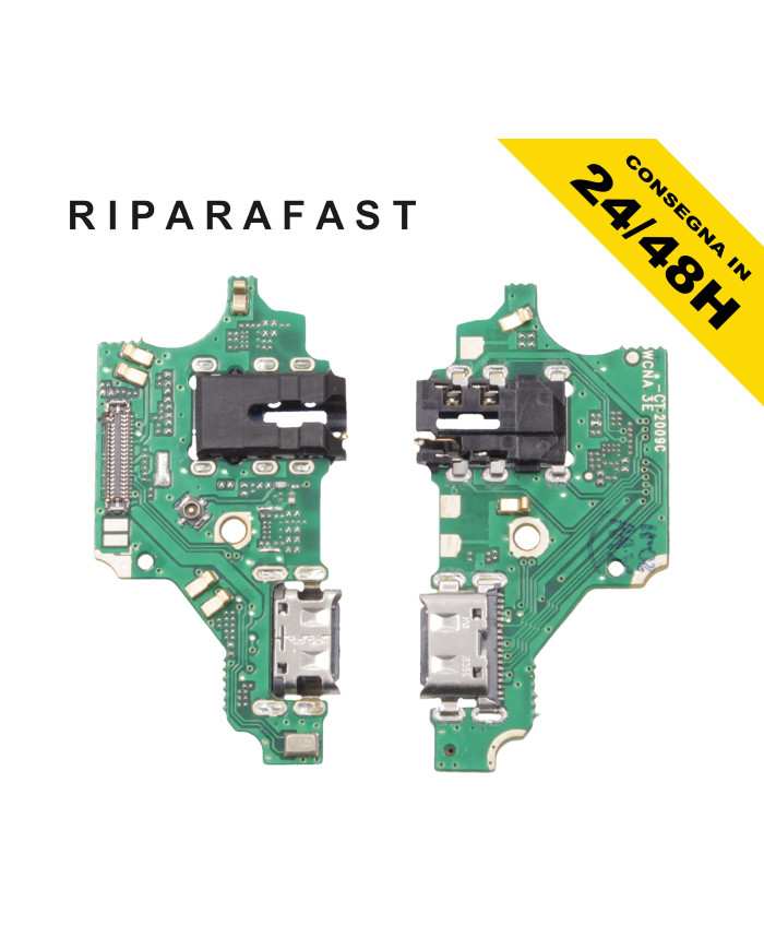CONNETTORE DI RICARICA PER HUAWEI P20 LITE ANE-LX1 MICROFONO FLAT FLEX DOCK JACK