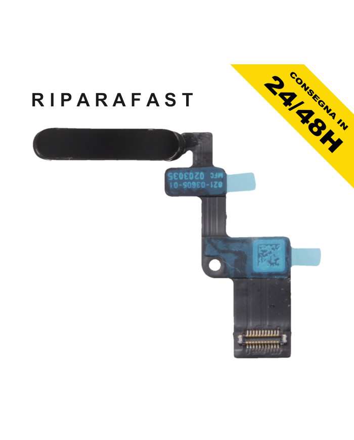 Flat Tasto Power iPad Air 4A/5A Nero | Riparafast SRLS