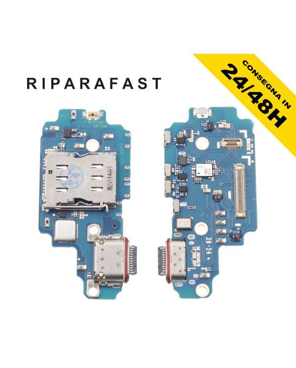 CONNETTORE DI RICARICA PER SAMSUNG S22 ULTRA S908 MICROFONO SERVICE PACK PCB DOCK