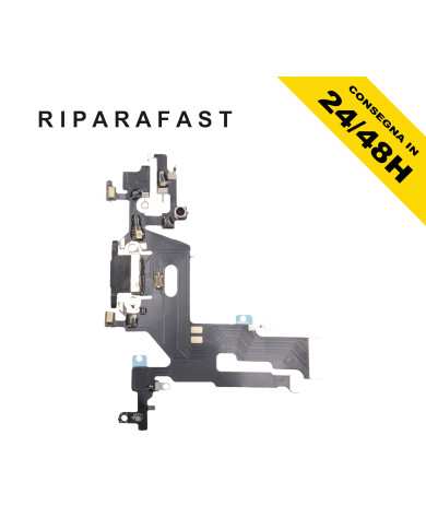 CONNETTORE DI RICARICA PER IPHONE 11 APPLE DOCK RICARICA FLAT FLEX