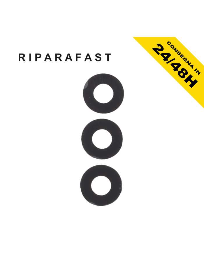 KIT VETRINO LENTE FOTOCAMERA SAMSUNG A25 5G NERO | Riparafast SRLS