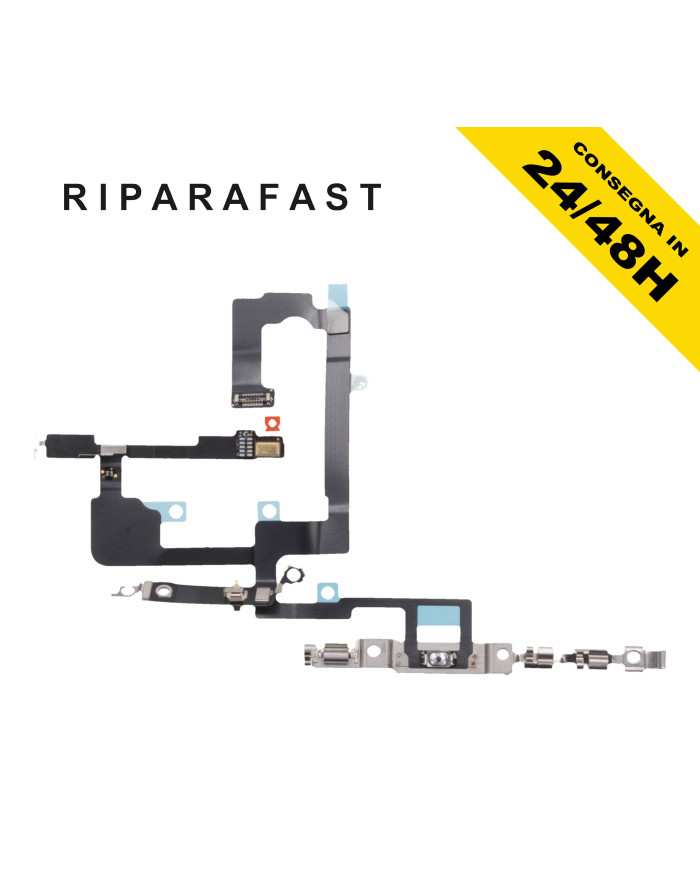 Tasto Accensione Power Flex iPhone 15 con Bluetooth | Riparafast SRLS