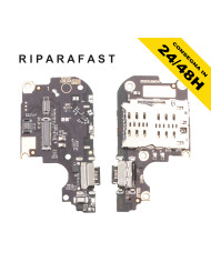 CONNETTORE DI RICARICA PER XIAOMI MI 10 LITE 5G M2002J9G CON MICROFONO DOCK CARICA