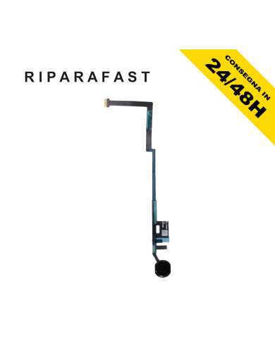 Tasto Impronta Digitale iPad 9.7 2017 Nero Ricambio | Riparafast SRLS