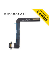 CONNETTORE DI RICARICA PER APPLE iPad 7 gen. A2197 A2200 A2198 NERO FLEX DOCK