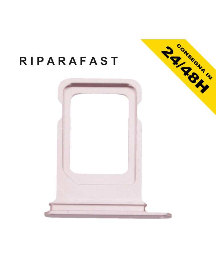 Carrello Porta SIM iPhone 15 Plus Rosa | Riparafast SRLS