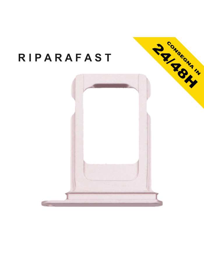 Carrello Porta SIM iPhone 15 Plus Rosa | Riparafast SRLS