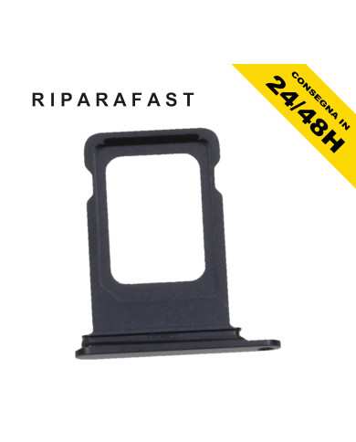 Carrello Porta SIM iPhone 15 Plus A3094 Nero | Riparafast SRLS