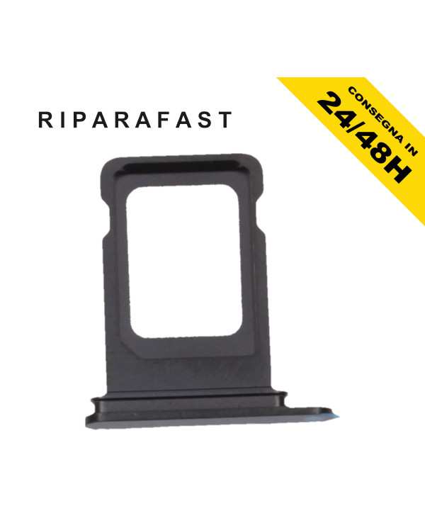 Carrello Porta SIM iPhone 15 Pro Nero | Riparafast SRLS